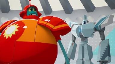 Hermanos robots supergigantes 1x2